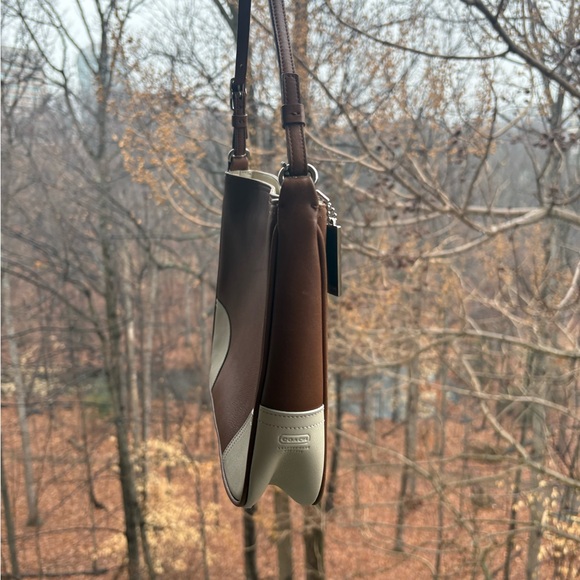 Vintage Coach Legacy Slim Shoulder Bag | 8148 | Metal Handtag | 2000 | GUC - Picture 5 of 12